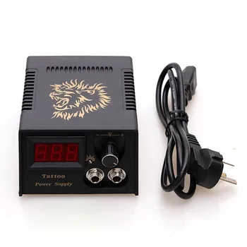 Tattoo power supply upgrade LCD display rotary and coil for permanent makeup machines tattoo power supply with US/EU adapter tattoo tool