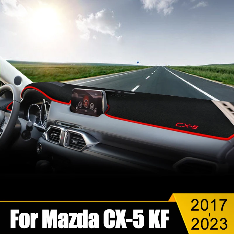 

Car Accessories For Mazda CX-5 CX5 CX 5 KF 2017 2018 2019 2020 2021 2022 2023 Dashboard Cover Avoid Light Carpets Anti-UV Mats