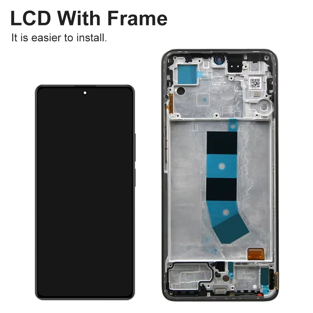 AMOLED Screen for Xiaomi Redmi Note 13 4G 23129RAA4G 23124RA7EO LCD Display Touch Screen Digitizer for Redmi Note13 4G Assembly