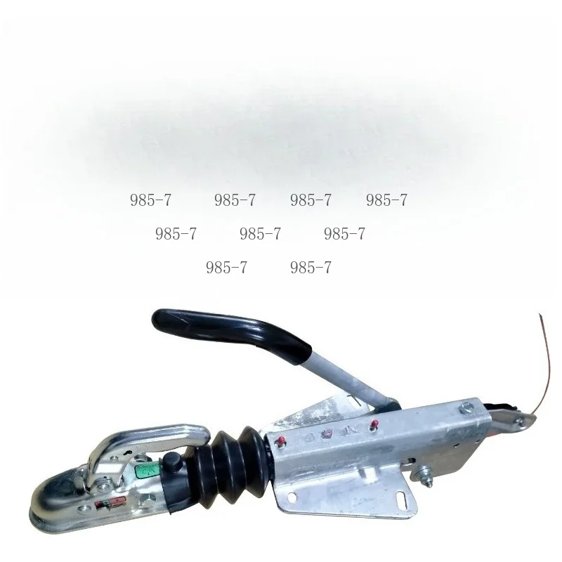 Trailer Coupler with Mechanical Brake, Inertial Collision Brake Device for Trailer Fitting