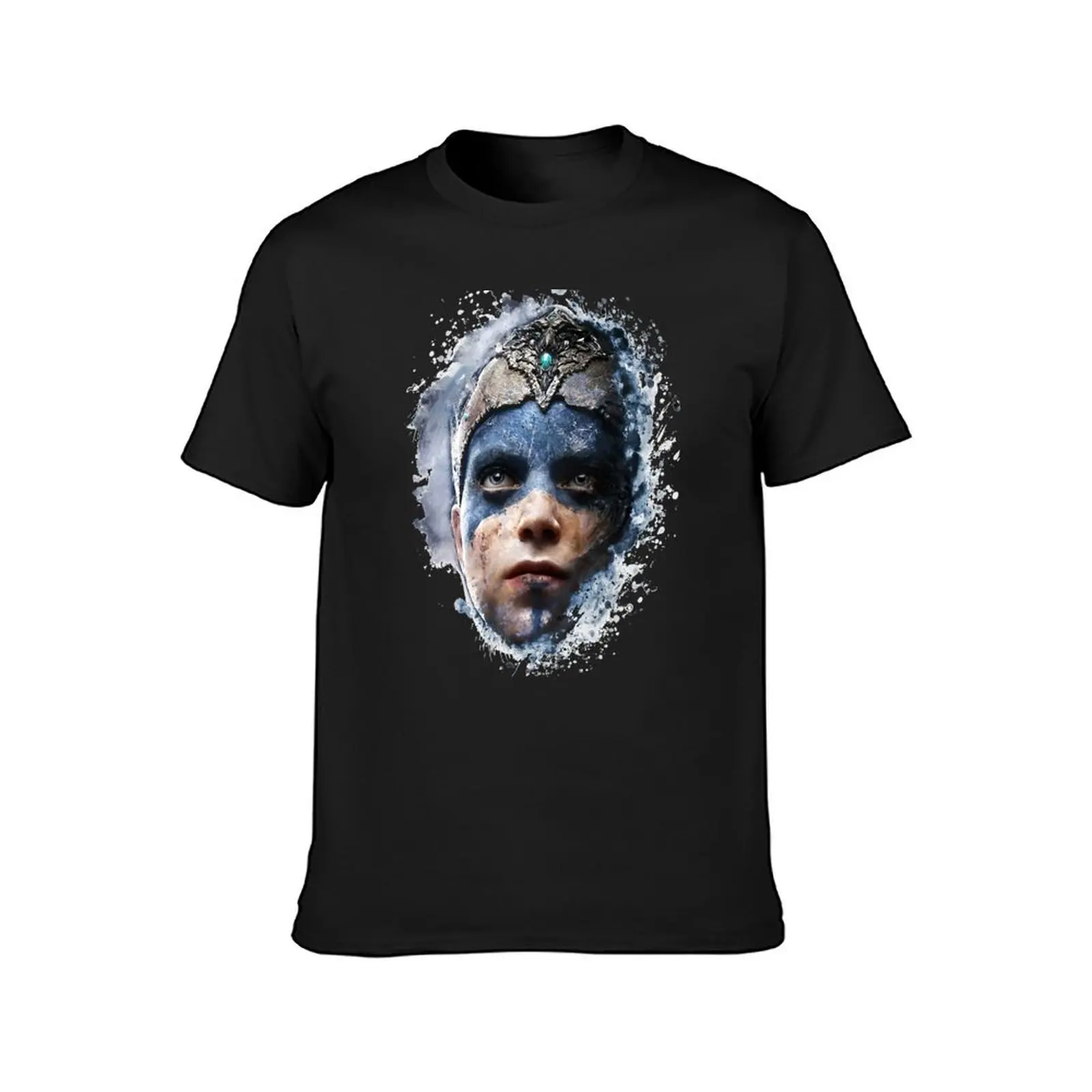 Hellblade Senua's Sacrifice T-Shirt oversizeds anime anime clothes quick-drying mens tall t shirts