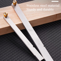 Free-angle Ruler Multi-functional Dovetail Tenon Line Drawing Tool Adjustable Woodworking Marking Scribing Gauge Household Tool