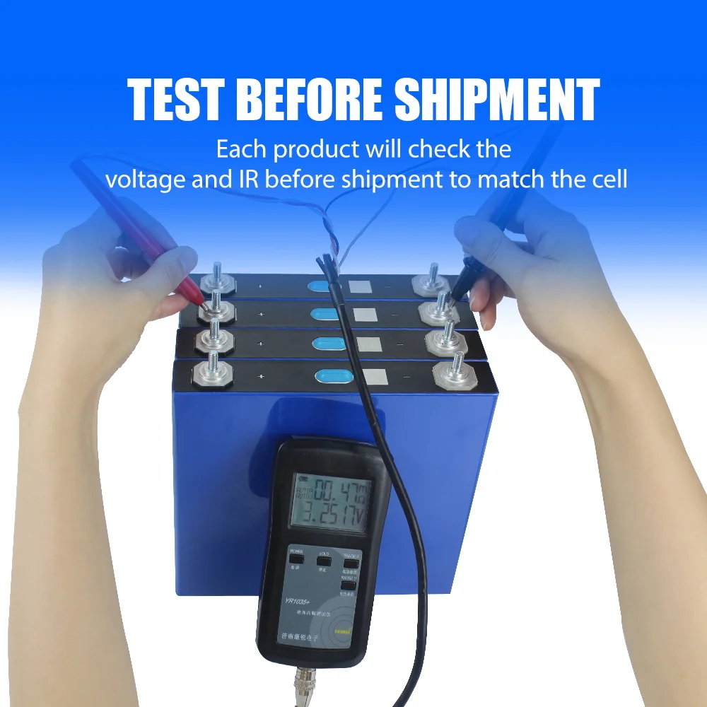 EVE 3.2 فولت 125Ah بطارية قابلة للشحن 4-16 قطعة خلايا فوسفات أيون الليثيوم الأصلية الجديدة للقوارب سيارة جولف البحرية 4000 + دورات