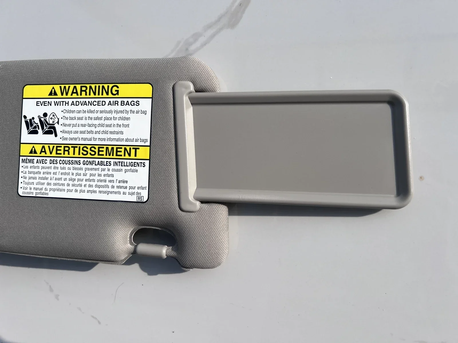 Car Sun Visor For Subaru Legacy Outback 2005 2006 2007 2008 2009 Grey Left Driving Side Car Sunshade OEM 92011AG55AOR