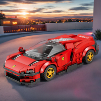 1:24 Classic Racing Car Building Blocks Toy Model Speed Sport Car Set Super Racers Vehicle Bricks Festival Gifts Boys Kids Child