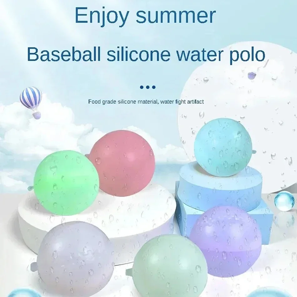 

2025ReusableWater Toys Quick FillSelf Sealing Water for Summer Games Children's Adults Outdoor Activities Toy Gifts