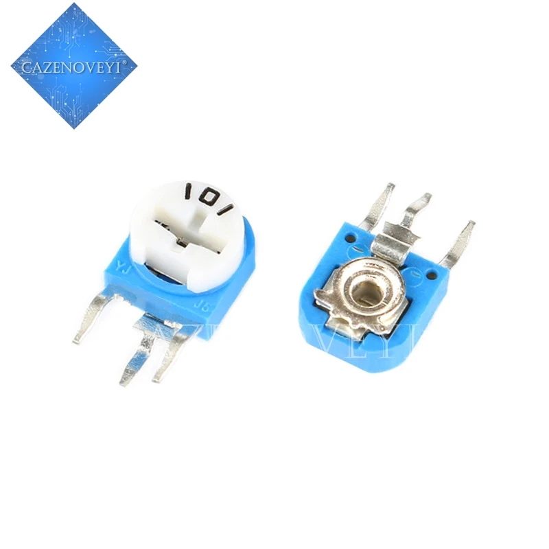 20pcs/lot RM063 RM-063 100 200 500 1K 2K 5K 10K 20K 50K 100K 200K 500K 1M ohm Trimpot Trimmer Potentiometer variable resistor