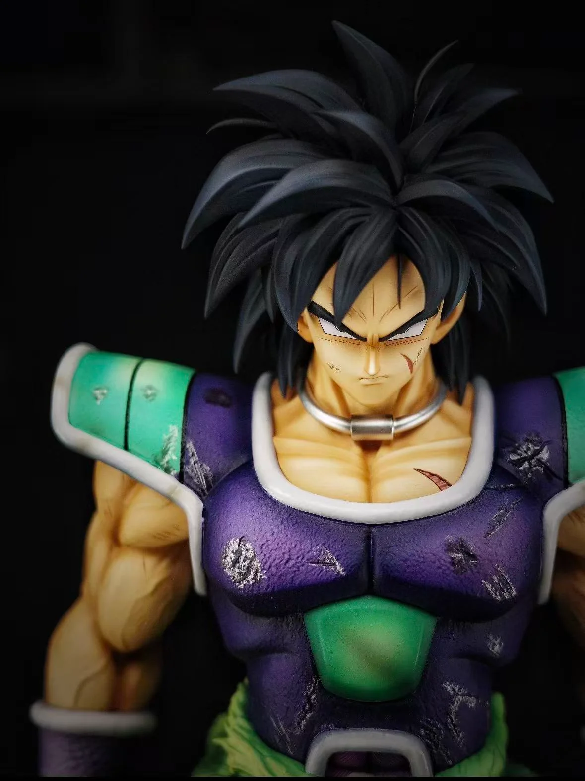 Figurka YJ, Dragon Ball Super, Broly, Super Saiyan, figurka akcji z PVC, 38 cm/14,96 cala, kolekcjonerska, zabawka, prezent. — 2