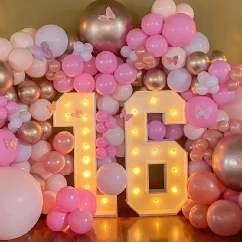 

Large LED Light Up Sign 120cm Marquee Decor For 21st Birthday Celebration Milestone Party Indoor Outdoor Decor Scene