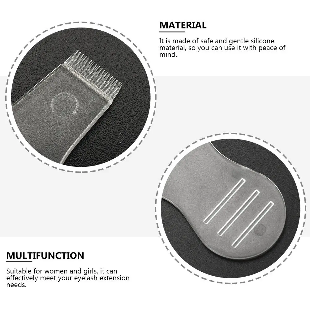 

1Set Fake Eyelash Pad Kit Effective Eyelash Extension Supply Strong Adhesion Non-Irritating Silicone for