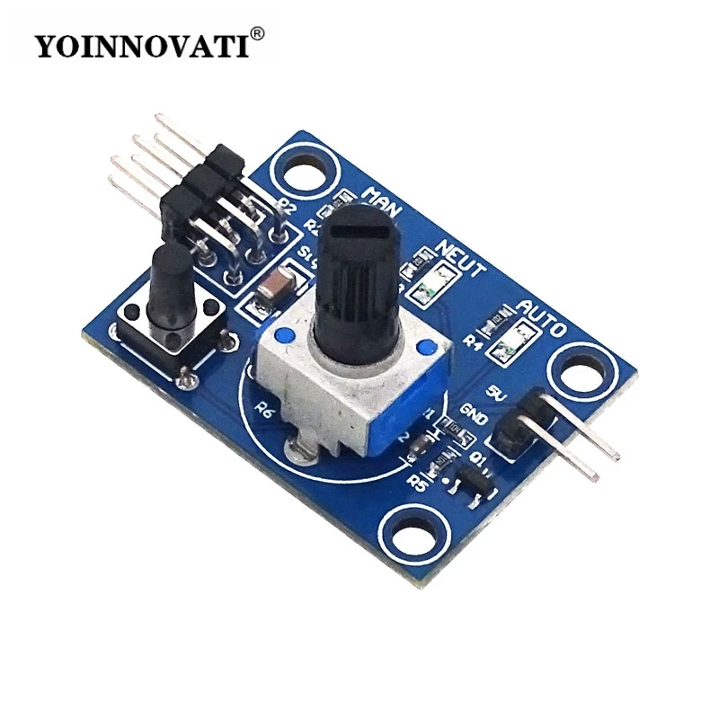 Servo Tester Gear Test Module - 3-Gear LED Gear Indicator, Anti-Reverse Power Protection
