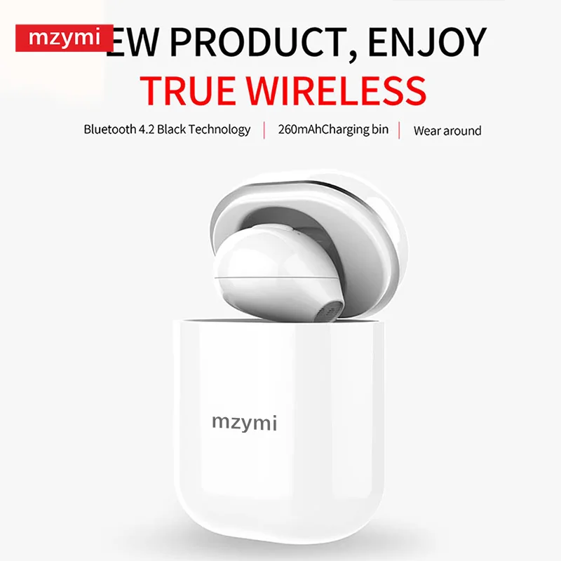 mzymi X20 Invisible Bluetooth Earphone Single-ear Wireless Headset Sports Mini Headset Waterproof Headphones TWS In Ear Headset