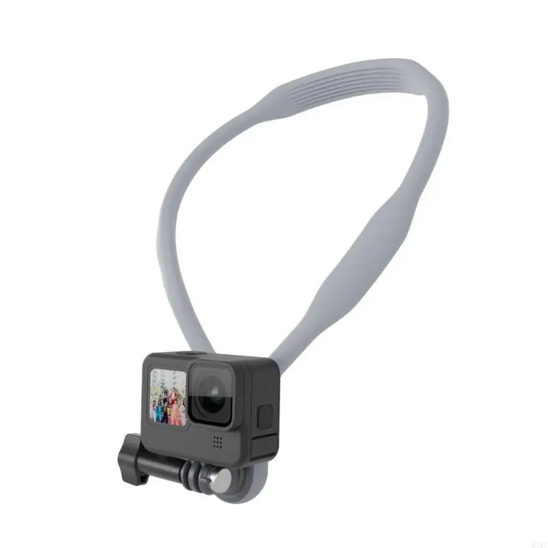 U Neck Mount Holder Bracket Wearable Lazy Phone Holder Rack