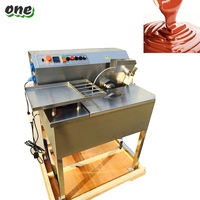 Automatic Chocolate Tempering Enrobing Coating Machine Chocolate Machine Chocolate Melter