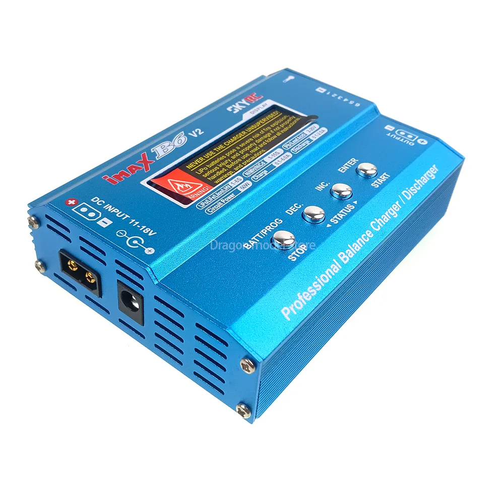 SKYRC IMAX B6 V2 6A 60W Balance Charger Discharger For NiMH NiCD LiHV NiCd Li-ion Battery Charger for  Mavic/Inspire Battery