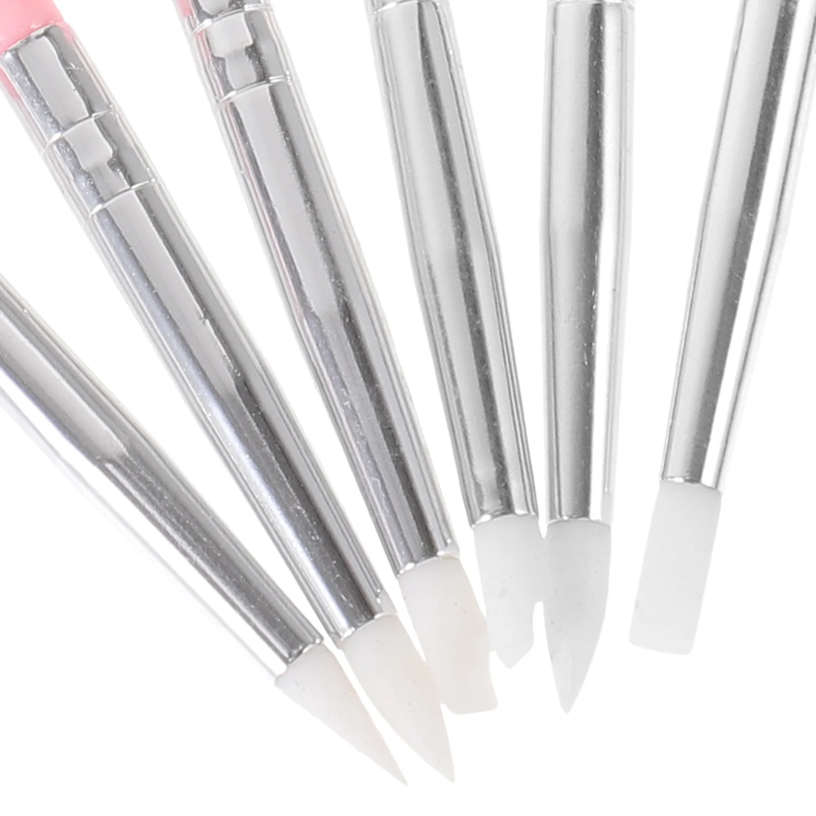 

6Pcs Nail Art Liner Pen Double Ended Fine Tip Nail Brush for Professional and Home Manicure Kit Use on Acrylic Gel Natural Nails