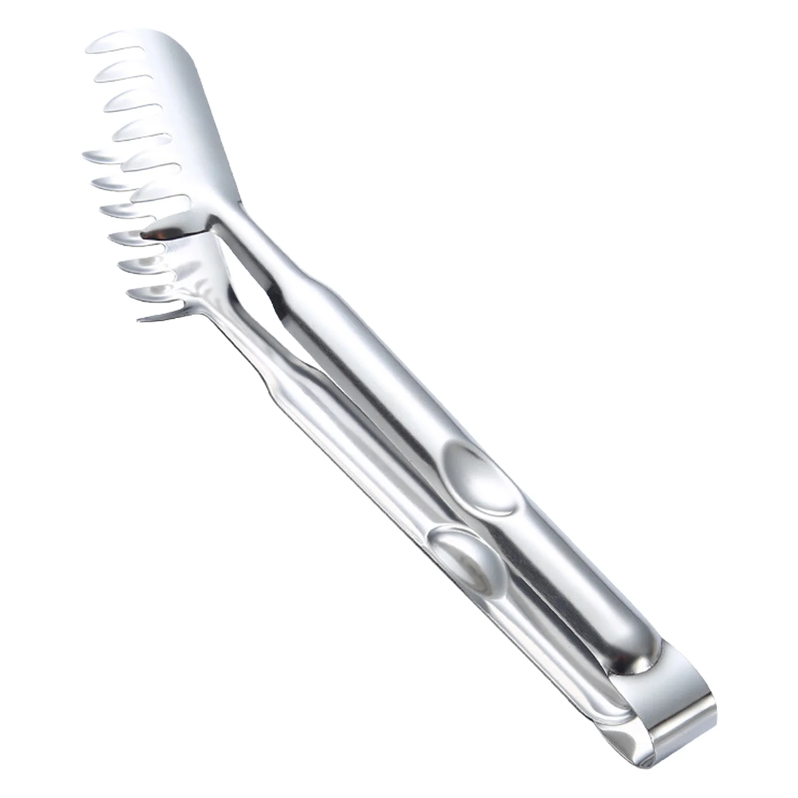 Professional Pasta Tongs Multi Tooth Grip for Buffet Serving 304 Stainless Steel Food Grade Noodles Server Kitchen Tool