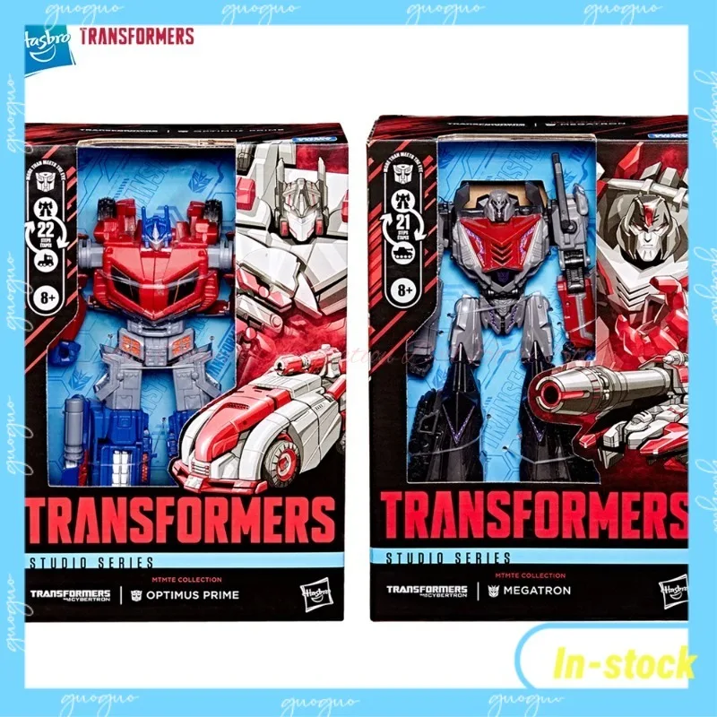 

[In-Stock] Hasbro Transformed Toys Studio Series War for Cybertron Optimus Prime and Megatron Navigator Class Model Toys