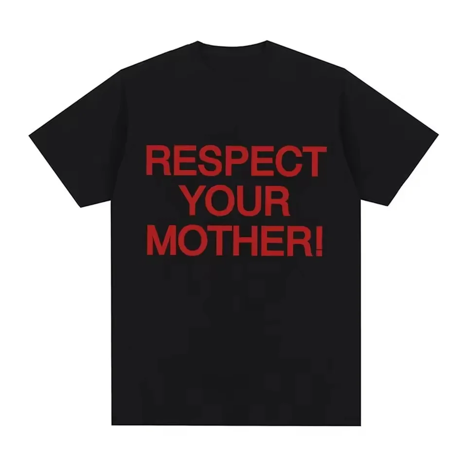 Y2k Casual Fans Tee Respect Your Mother Baby Harry Styles Together Together Tour T Shirt Men‘s Women's T-Shirt Print Tops Unisex