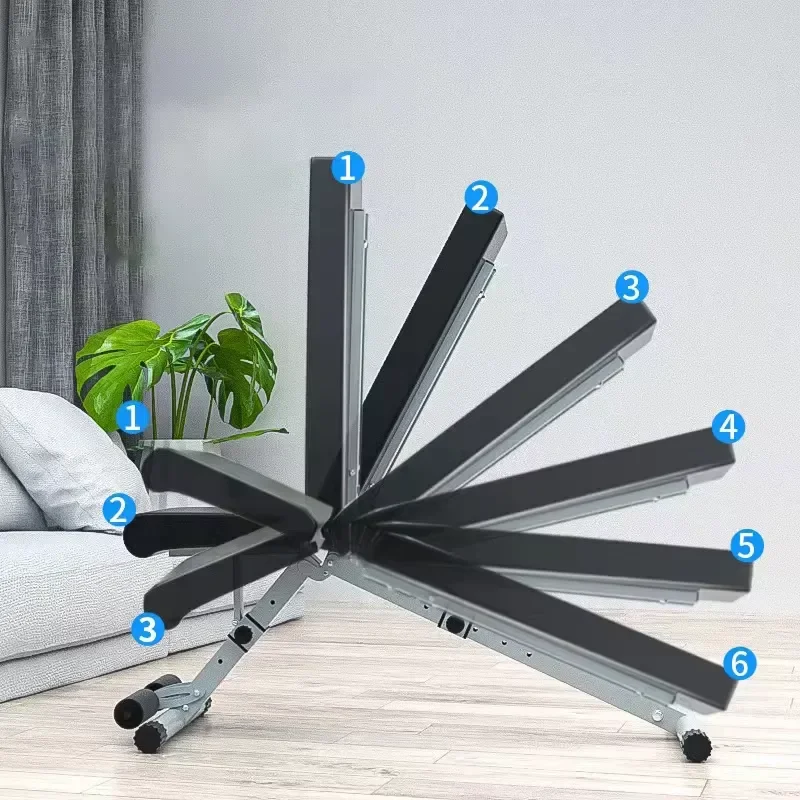 Multi-function Adjustable Dumbbell Stool Metal Weightlifting Bench Commercial Gym Strength Training Equipment Fitness Chair