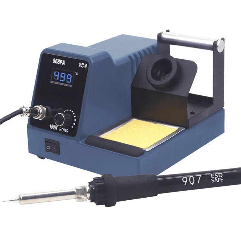 

Portable Professional ESD Lead-free Soldering Stations 100W Adjustable Temperature Intelligent Digital Soldering Iron Station