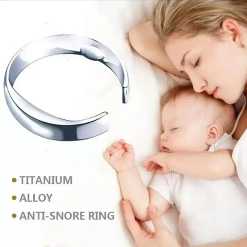 Anti Snoring Device Relieve Snoring Comfortable Open Ring Sleep Aids Acupressure Care Device Open Your Mouth Easy To Use Shiatsu