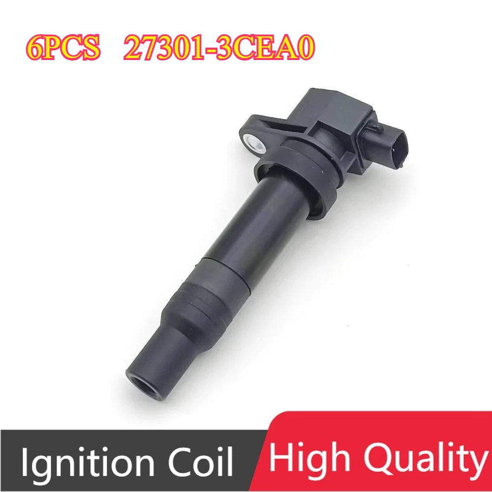 

6Pcs 27301-3CEA0 273013CEA0 27301 3CEA0 Ignition Coils For HYUNDAI Grandeur SONATA Azera KIA OPTIMA