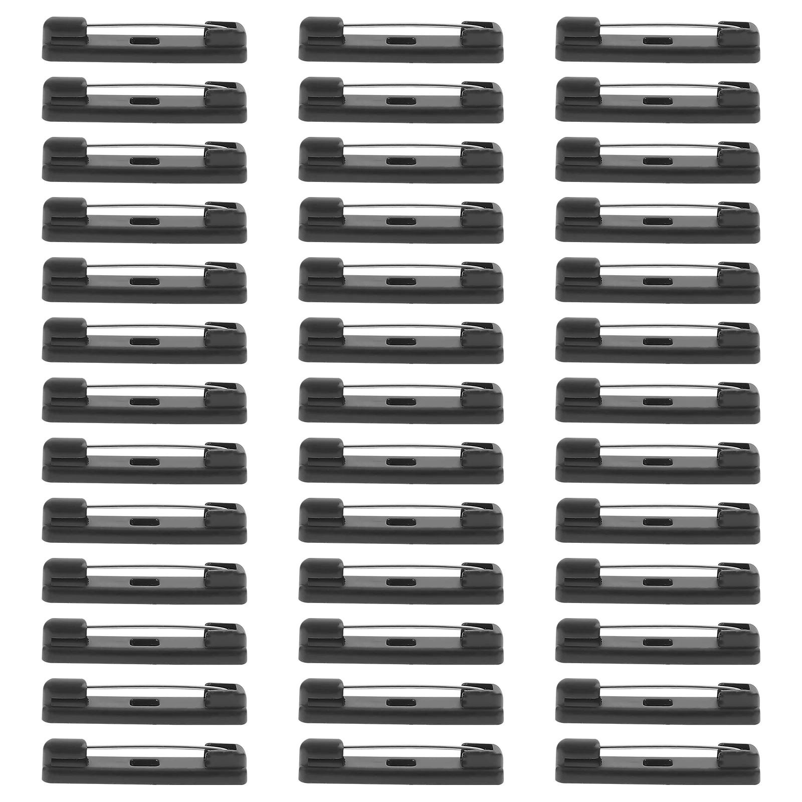 

300 Pcs Plastic ID Plate Pin Lightweight Compact Store Buckle Bag Clothes High Quality Cost Performance Bar Brooch