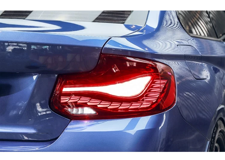 MJ für F22 Rücklicht 2014-2020 F23 F87 Upgrade OLED Rücklicht Dragon Scale LED F22 Rücklicht Rückleuchte