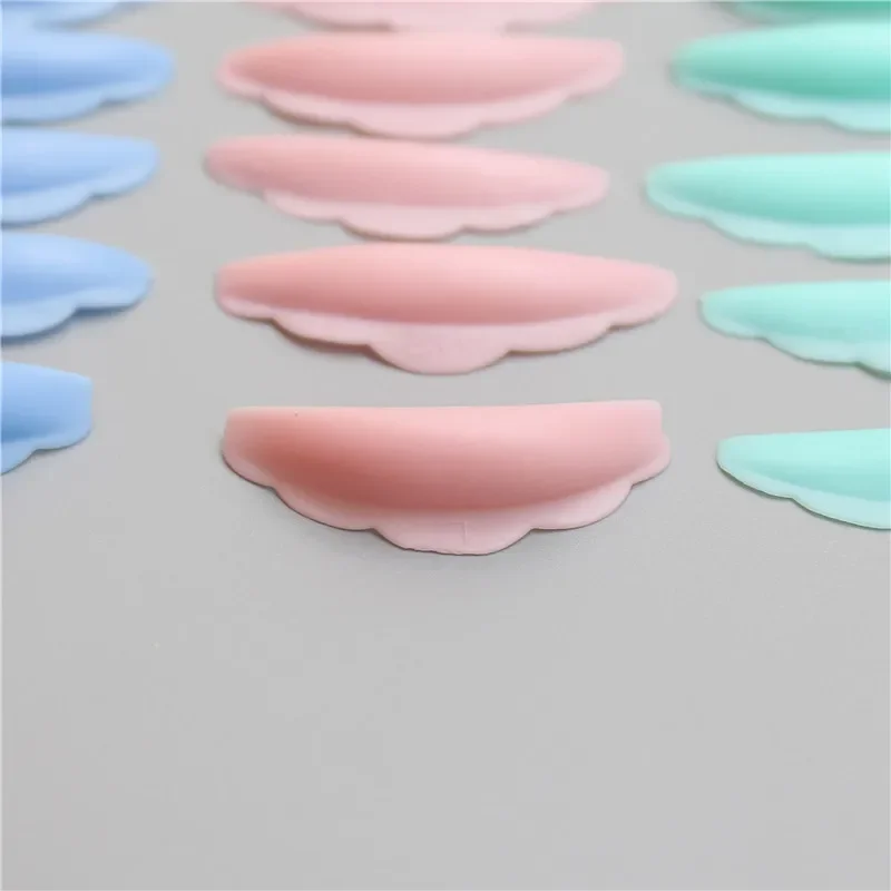 5Pairs Colorful Silicone Eyelash Perm Pad Eyelash Lifting Silicone Pads Set Eyelash Lift Curlers Curl Shields Pads Applicator