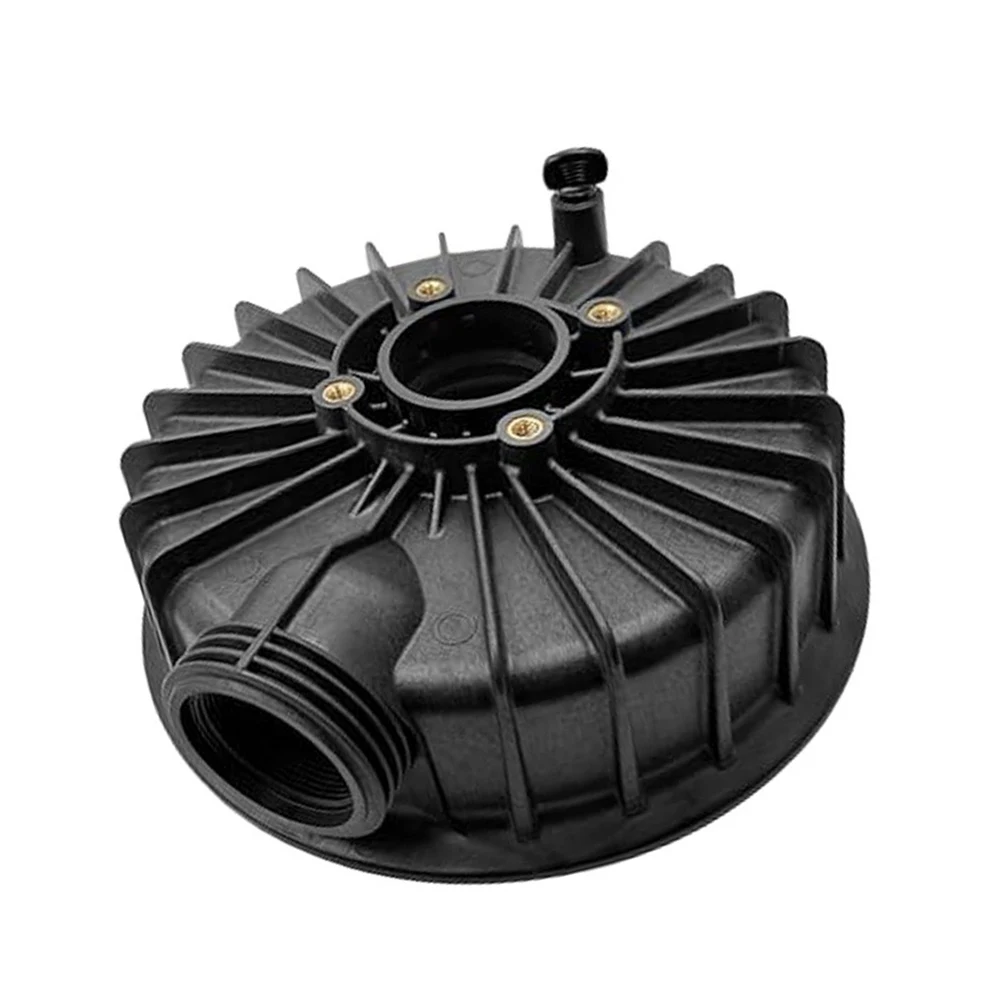 Pool Pump Housing Front Housing For Pool Repair Black Efficient Water Flow Quick Installation 2in Threaded Male