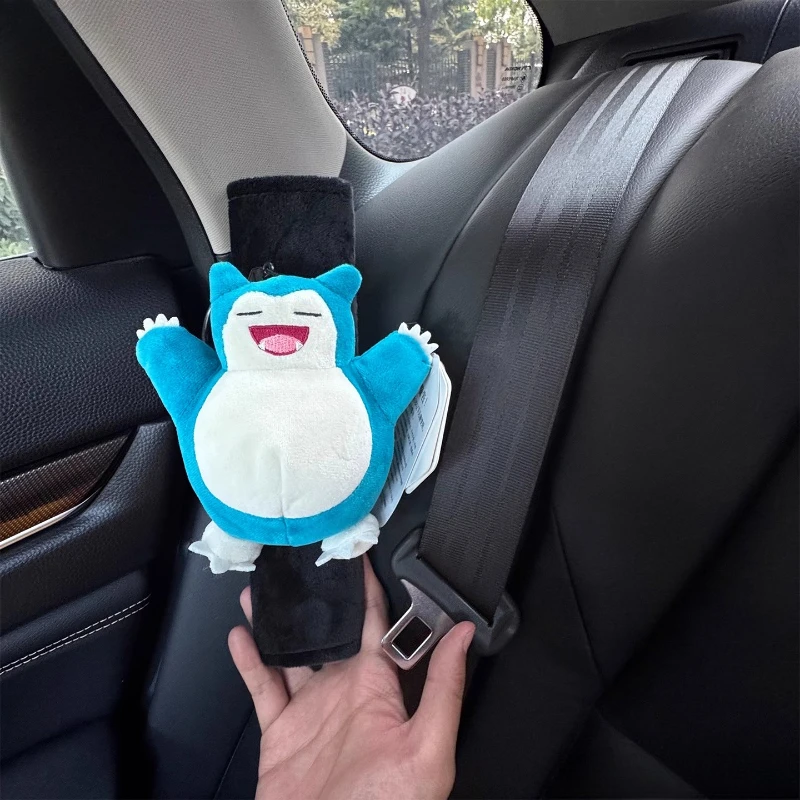 

Pokemon Kirby Beast Doll Car Interior Accessories Safety Belt Shoulder Protection Cute Doll Car Decoration Girl Car Gift