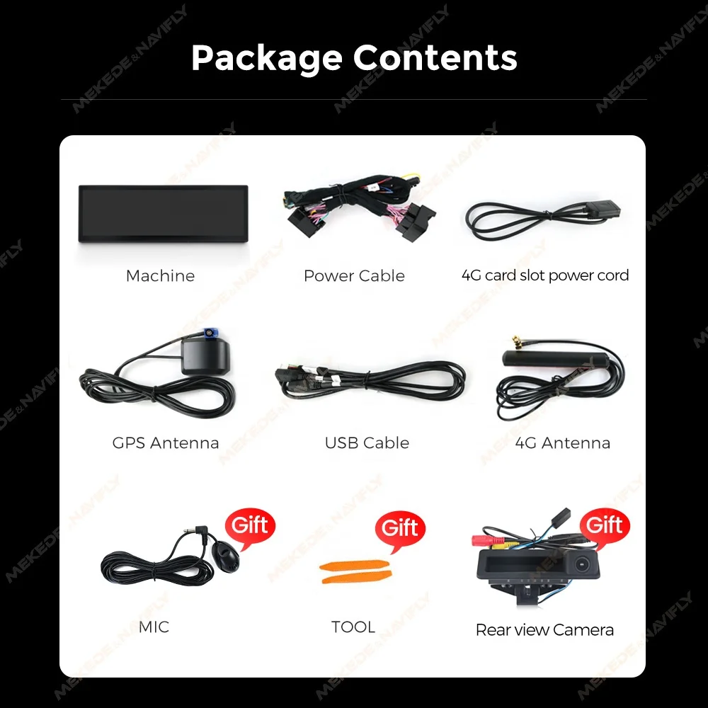 Navifly 15 بوصة MN-L Reproductor De Carro Car Screen Android Player GPS Navigation