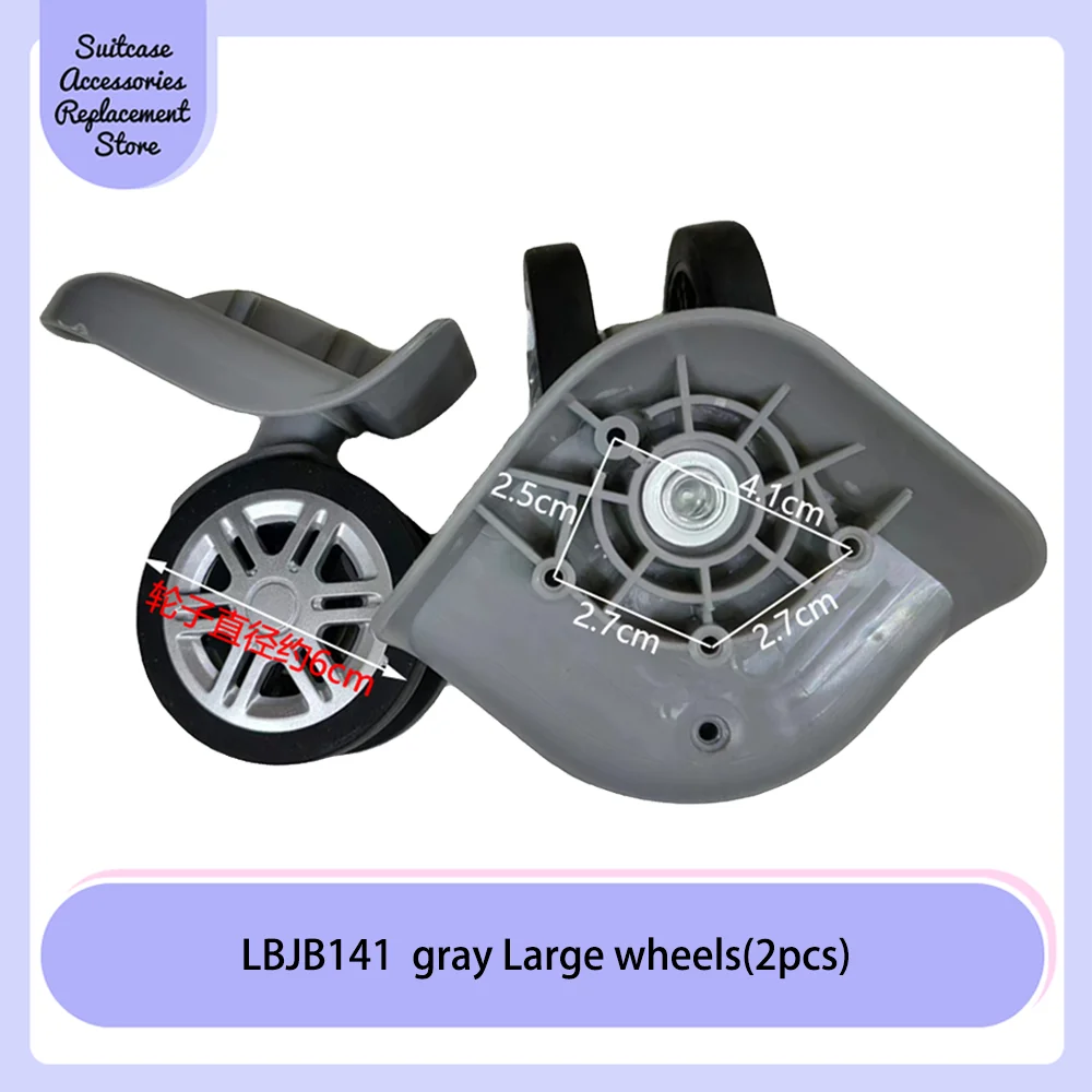 

Luggage wheels B141LK Wheeled travel case Pull rod case Universal wheel replacement aluminum box roller