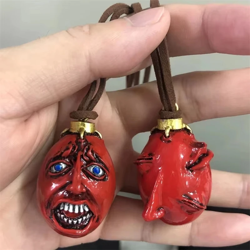 Anime Berserk Behelit Keychain Guts Griffith Egg Of King Pendant Neckalce Unisex Car Backpack Jewelry Decoration Accessory view 5