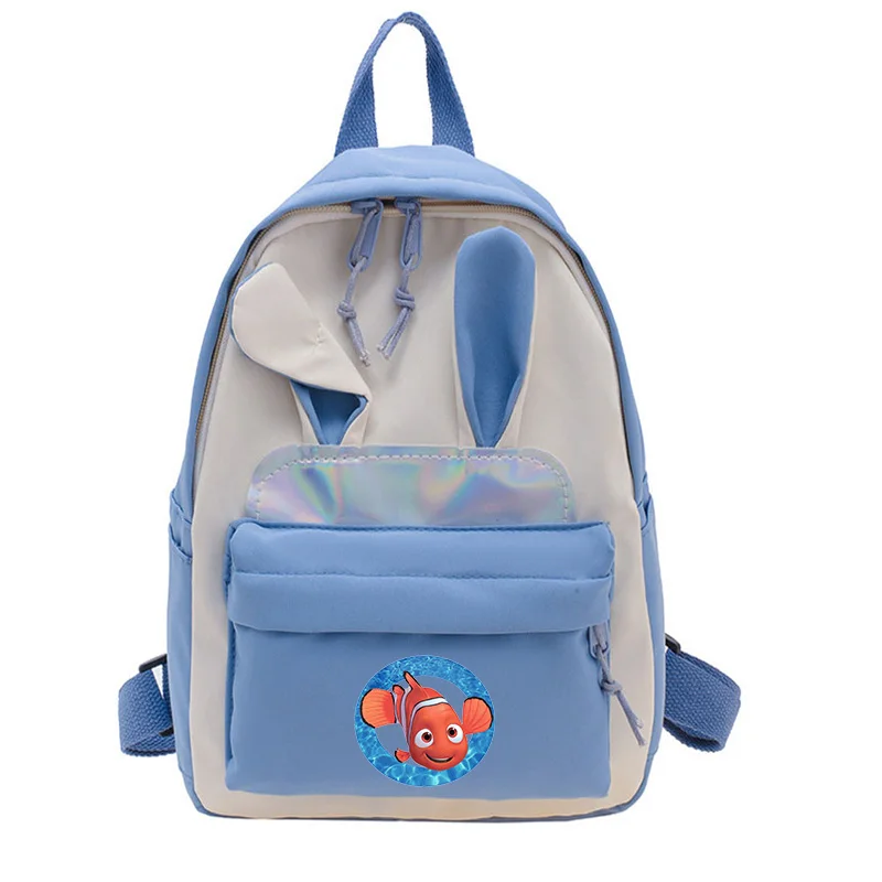 

Finding Nemo Backpack for Baby Girls Boys Kindergarten Rucksack Casual School Bags Travel Rabbit Ears Backpacks Mochila