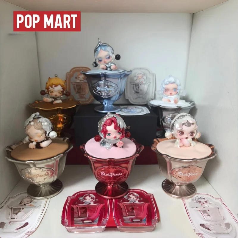 

2025 Popmart Authentic Skullpanda Dining Table Series Aromatherapy Candle Blind Box Home Goods Atmosphere High Quality Gifts