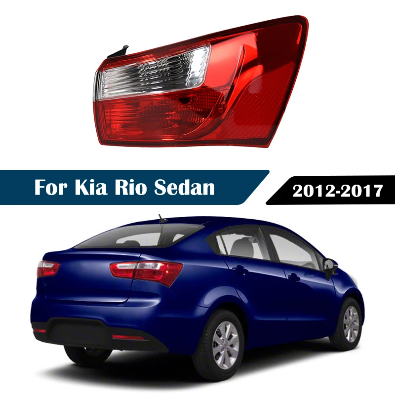 

92401-1W000 Автомобильный внешний задний фонарь, стоп-сигнал, противотуманные фары, аксессуары, автомобильные предупреждающие ходовые огни для Kia Rio Sedan 2012-2017 гг.