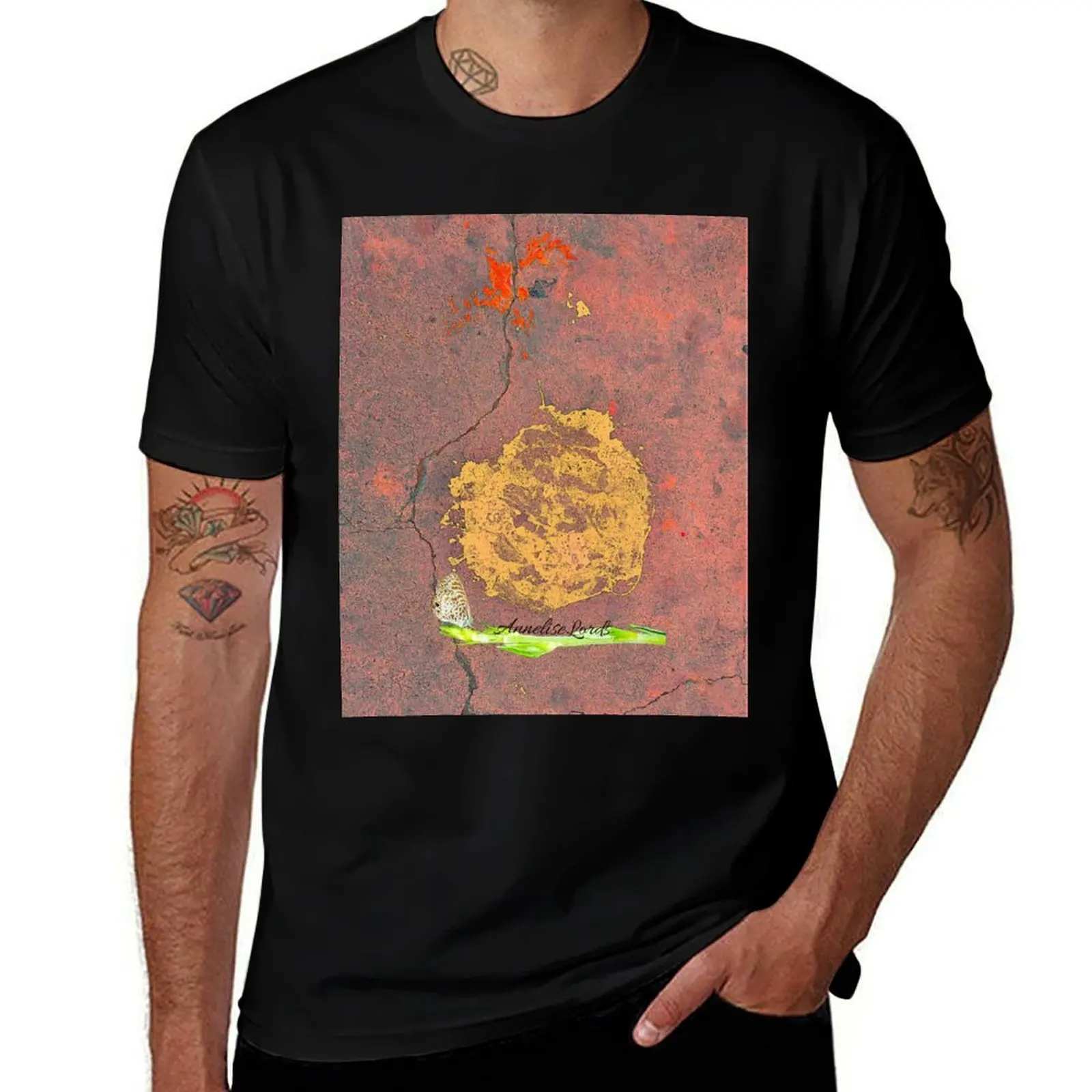 

Abstract Art Circle A Col T-Shirt plus size clothes custom t-shirts cute clothes sweat shirts, men