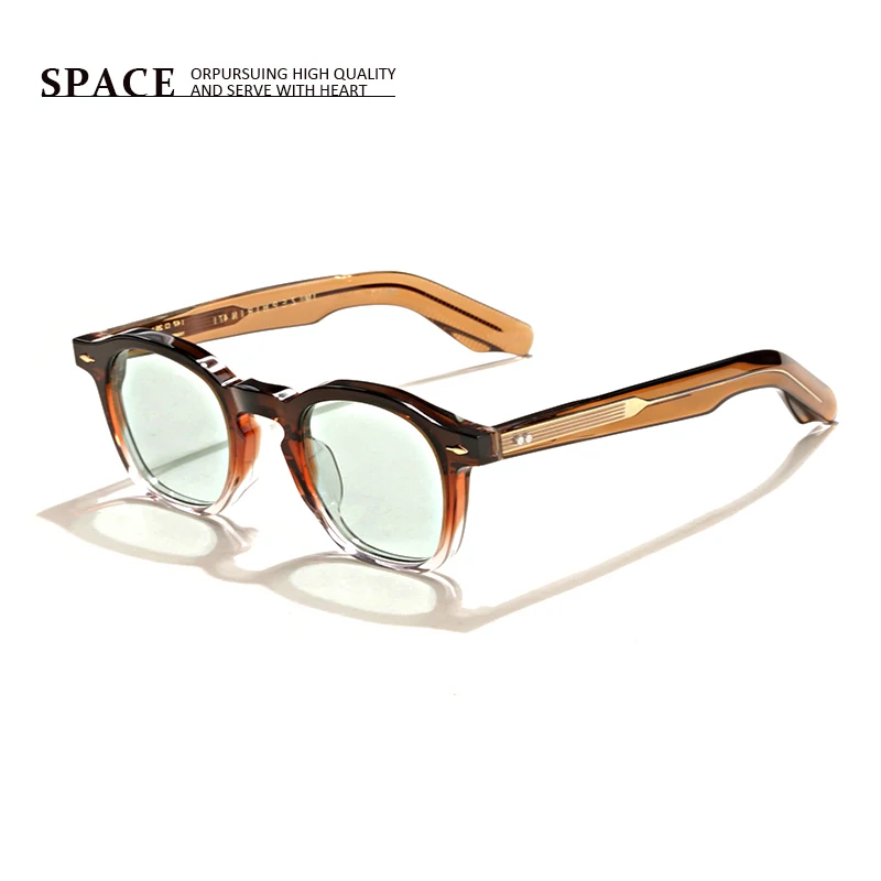 Gafas de sol de acetato para hombre, moda de alta calidad UV400 ZEPHIRIN, gafas de sol G-Dragon hechas a mano para mujer, se pueden esculpir