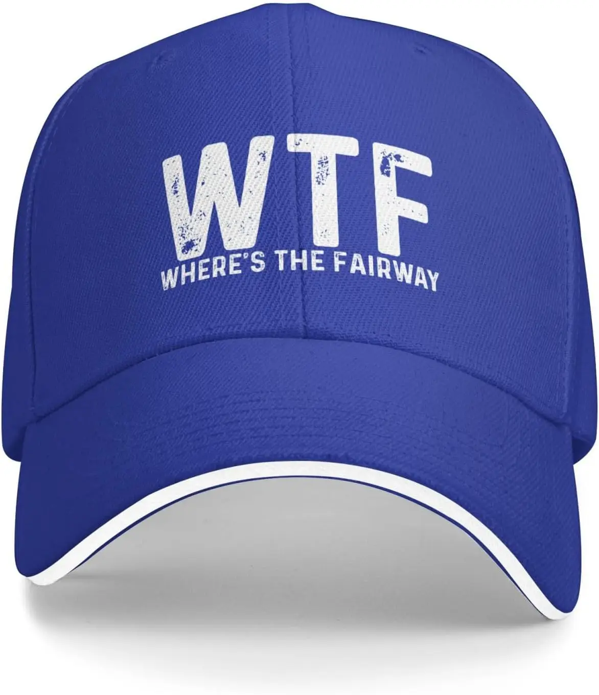 

WTF Where's The Fairway Hat Women Baseball Caps Graphic Hats