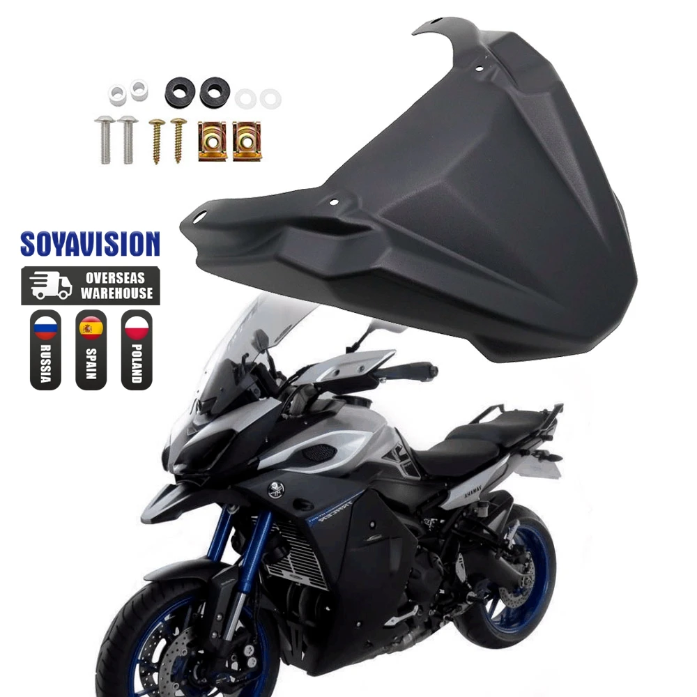 Garde-boue de roue avant pour Yamaha MT09 MT 09 MT-09 Tracer 2015 ? 2018, couvercle d'extension de cône de nez de bec, accessoires Garde-boue de roue avant pour Yamaha MT09 MT 09 MT-09 Tracer 2015 ? 2018, couvercle d'extension de cône de nez de bec, accessoires