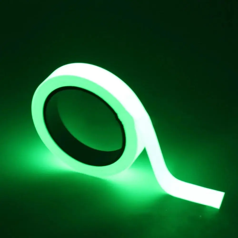 3m Green Luminous Tape Self Adhesive Glow In The Dark Stickers Stage Decorative Luminous Fluorescent Tape Warning Stickers