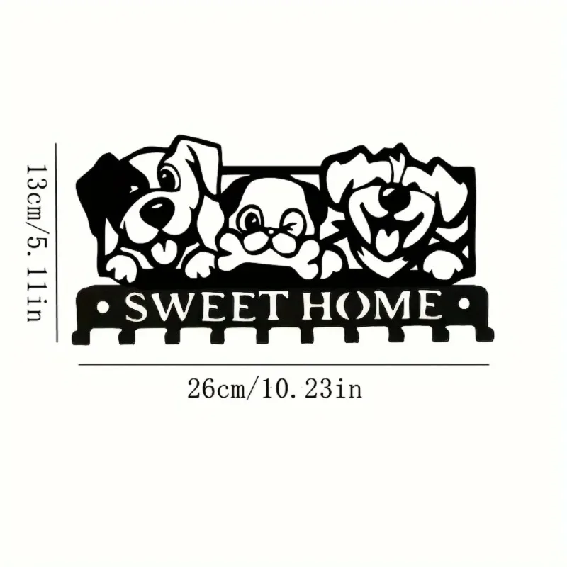 CIFbuy Wandklammer aus schwarzem Metall für Zuhause: 1 Stück, metzlich gestaltete kreative Küchenhandtuchklammer mit einzigartiger Charme und entzückendem Look