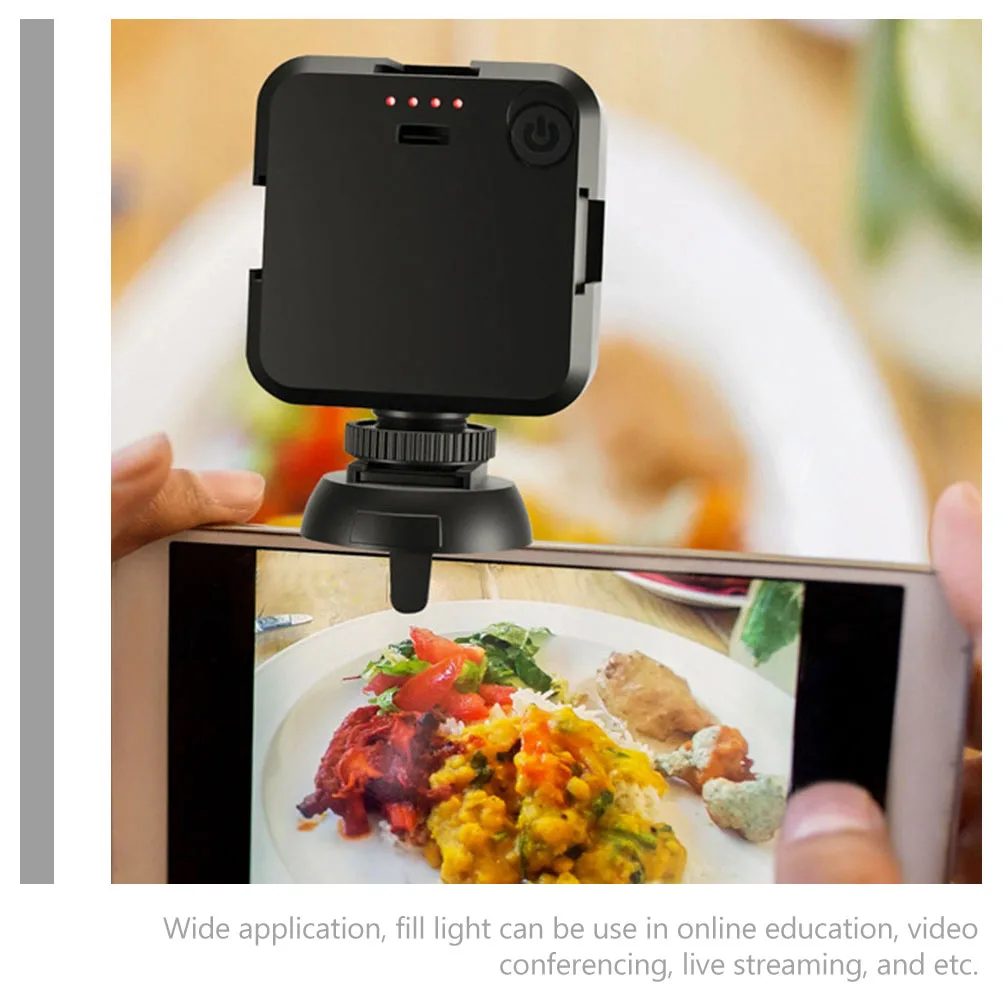 

Clip Fill Light Selfie Accessory on Lights Rechargeable with Video Abs Phone Clip-on