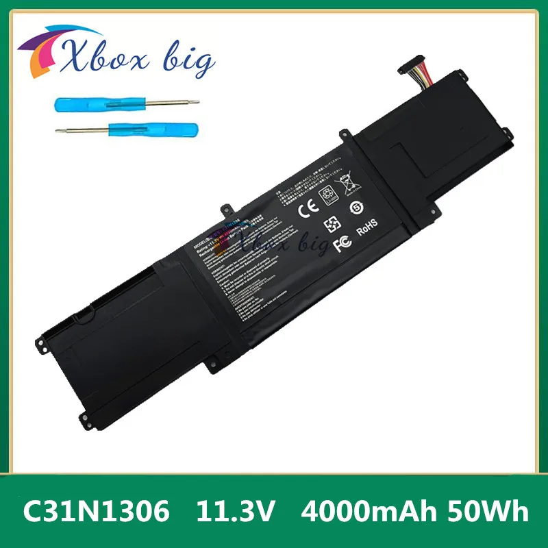 

C31N1306 Laptop Battery for ASUS UX302LA UX302LA-BHI5T08 Laptop and tablet battery 11.3V 50Wh 4000mAh