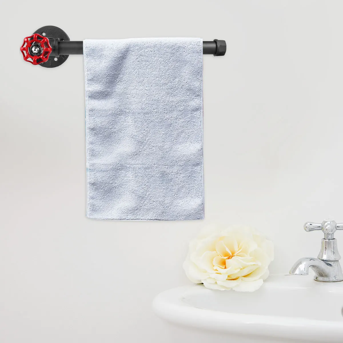 

Настенный держатель для салфеток, черный кованый железный нержавеющий органайзер для ванной комнаты и кухни для дома, отеля, ресторана, вешалка для бумажных полотенец