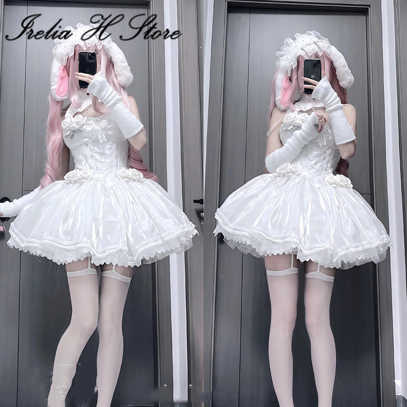 

Irelia H Alice Cosplay Costume fairy tale dream alice Dresses Female Lolita Halloween Costume