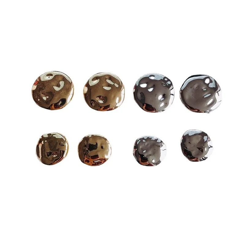 Free shipping 50pcs/lot 14mm 18mm geometry rounds shape resin straight hole beads diy jewelry garment accessory
