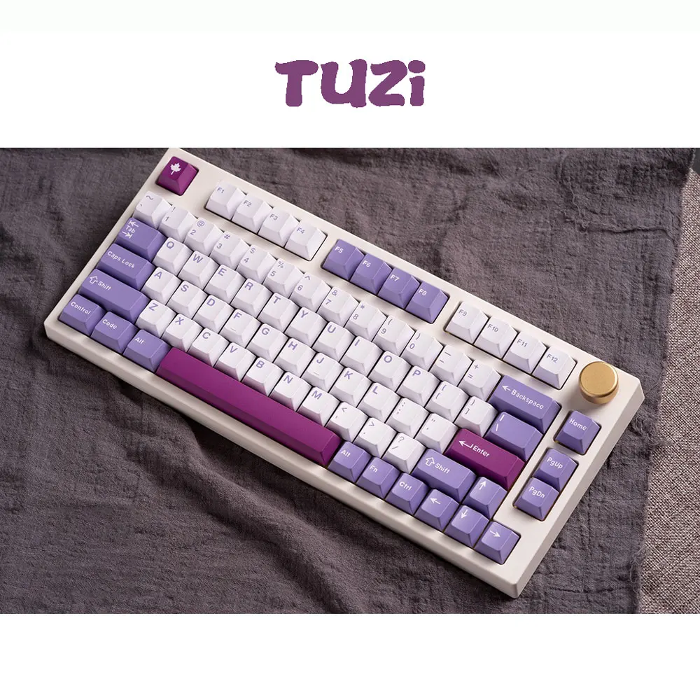 GMK Tuzi Keycaps, perfil cereja, Doubleshot ABS, 172 teclas para teclado mecânico interruptor MX